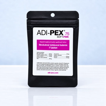 Skúšobné týždňové balenie ADI-PEX 75mg Soft Pink (1 balenie)