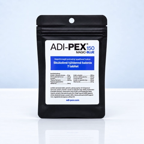 Skúšobné týždňové balenie ADI-PEX 150mg Magic Blue (1 balenie)
