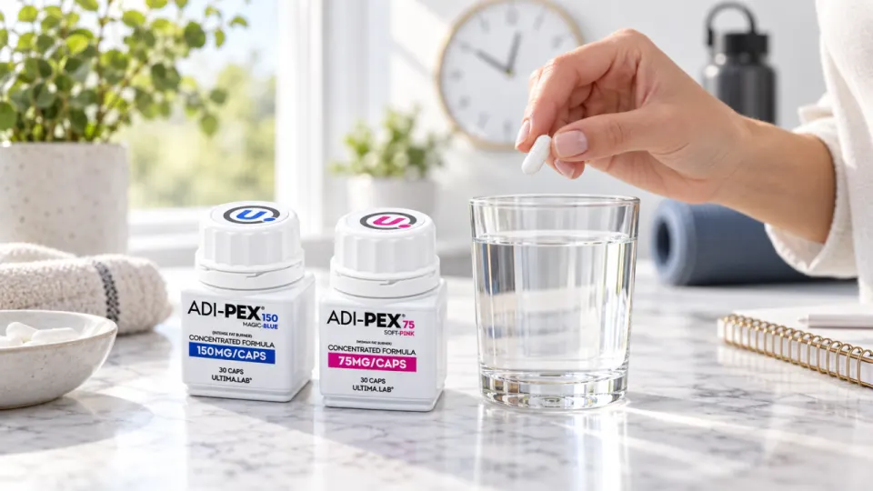 Kapsuly ADI-PEX vedľa oboch balení